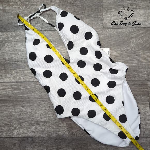 Bar III This And Dot One Piece Swimsuit Size S - Picture 5 of 6